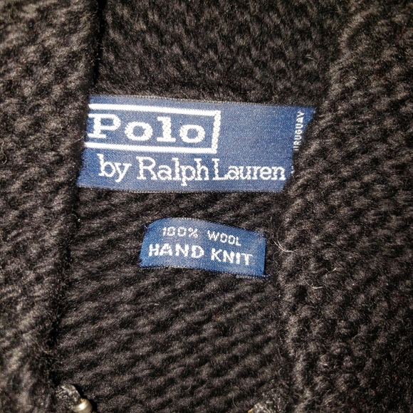 RL southwestern cowhican chunky cardigan L - Picture 6 of 10